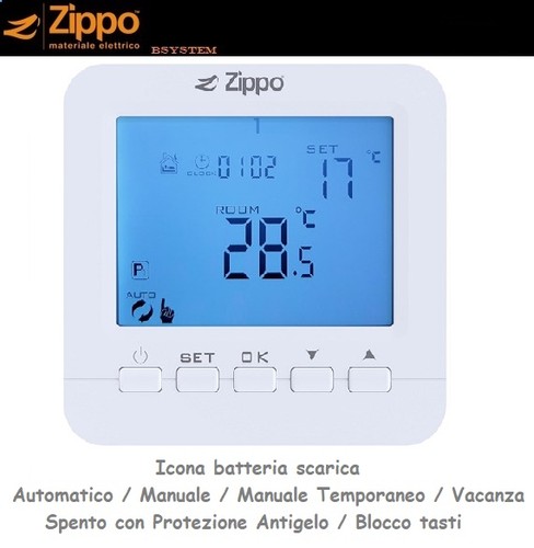 Termostato giorno settimana - termostato, giorno/settimana