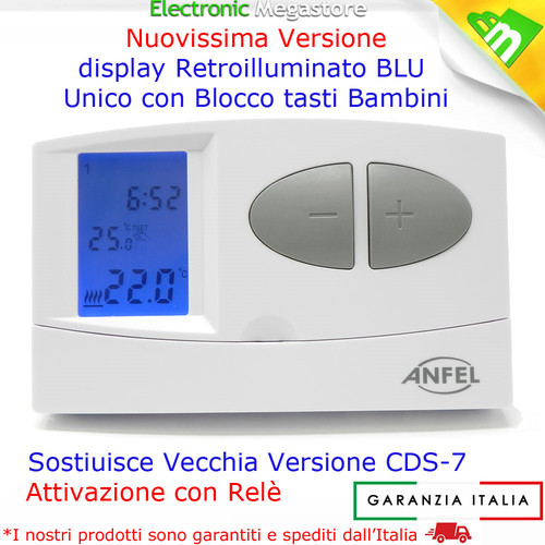 Crono termostato digitale - crono,