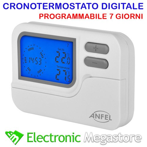 Crono termostato digitale per - termostato,